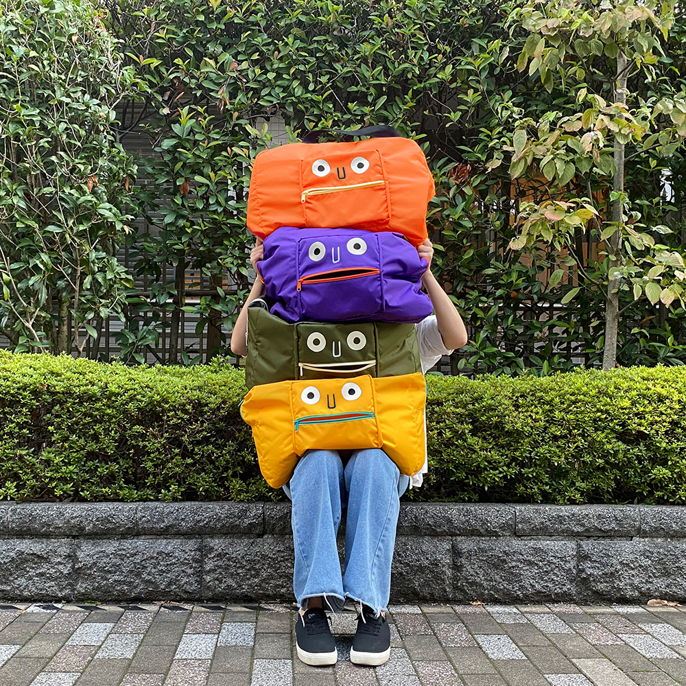 Travel Monster - 折りたたみボストンバッグ